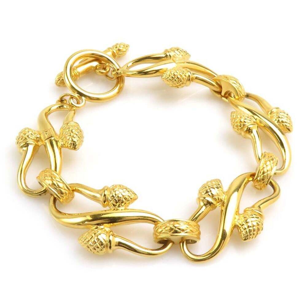 Fendi FENDI Bracelet Metal Gold Women's e61875a